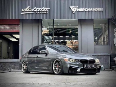 2015 BMW 3-Series airstruts modification pictures