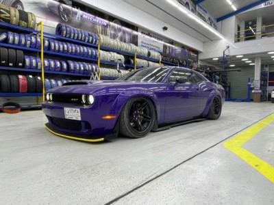 Modification of Dodge challenger Airstruts in Iraq