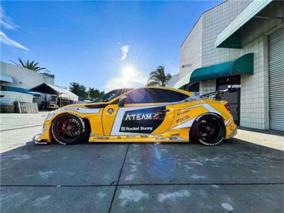 Low modification attitude of Toyota 86 Airstruts