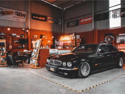 British Leopard King Jaguar xj8 Air struts ultra-low style