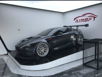 Top compartment decoration Aston Martin Air struts Super Stance