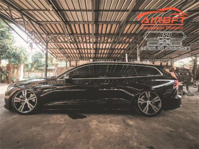 Thailand’s Volvo V60 Air struts out of the ordinary