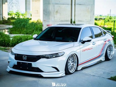 Unleashing Automotive Brilliance: The Transformed Honda Integra with Air Struts