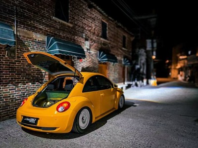 Volkswagen Beetle Airsus, a driving experience with intelligent suspension