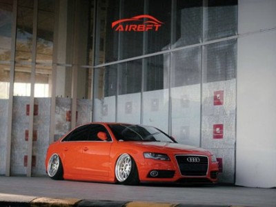 Redefining Elegance: The Transformed Audi A4 B8 with Air Suspension