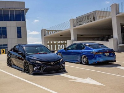 Riding on Cloud Nine: The Toyota Camry Transformed with Air Suspension by Apex AutoCraft