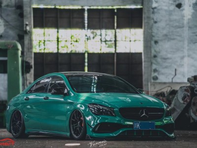 The Mercedes-Benz CLA  Air Suspension Modifications